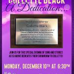 Collette Black A Dedication 